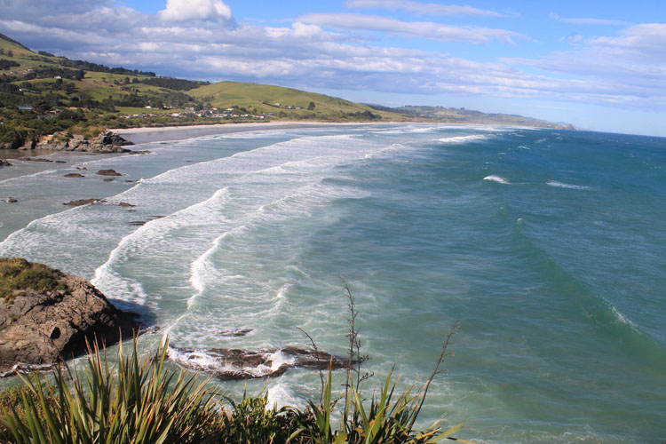 Brighton Beach, Dunedin See the South Island NZ Travel Blog