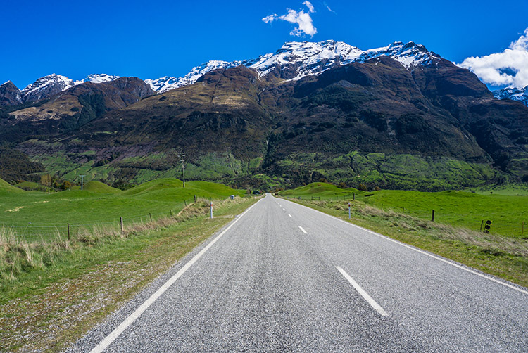 Queenstown to Glenorchy, New Zealand -- continuing on to Kinloch