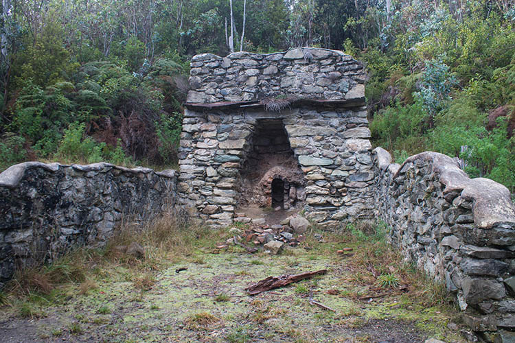 An old lime kiln at Bob's Cove, Queenstown, New Zealand
