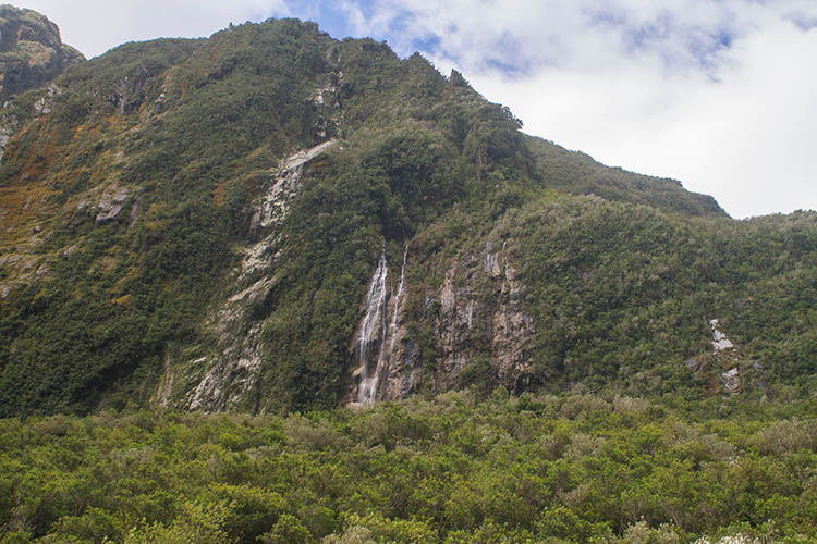 Waterfalls on the West Coast, New Zealand