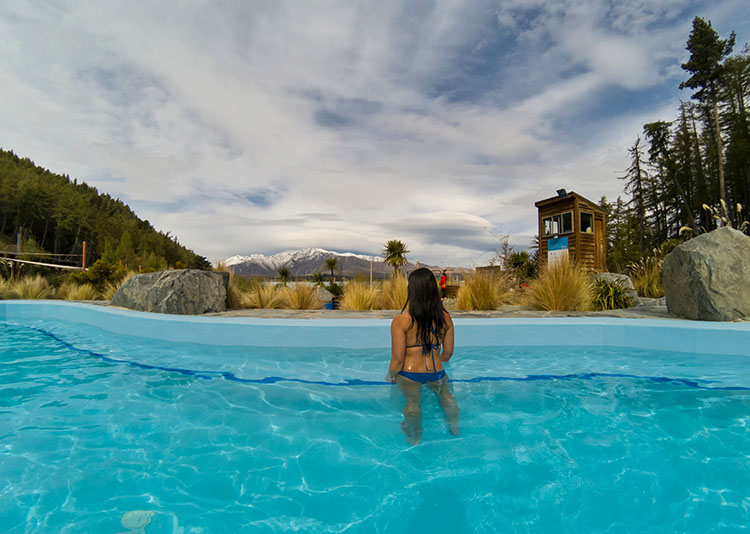 Tekapo Springs hot pools, New Zealand